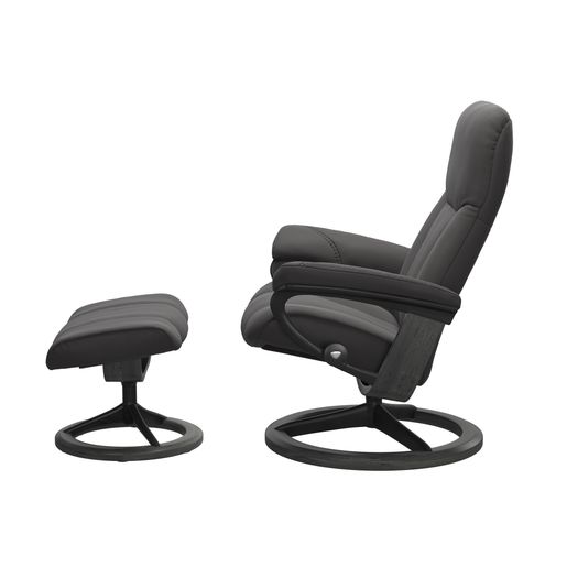 Stressless® Consul (M) Signature Sessel mit Hocker