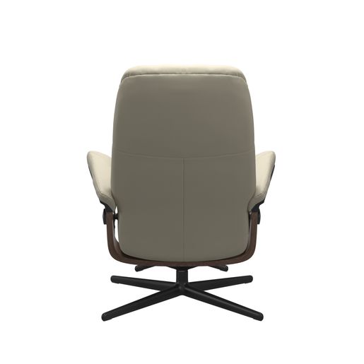 Stressless® Consul (M) Cross fåtölj med pall