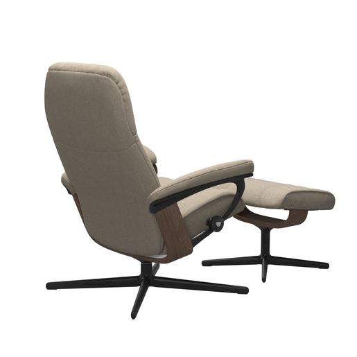Stressless® Consul (M) Cross con reposapiés