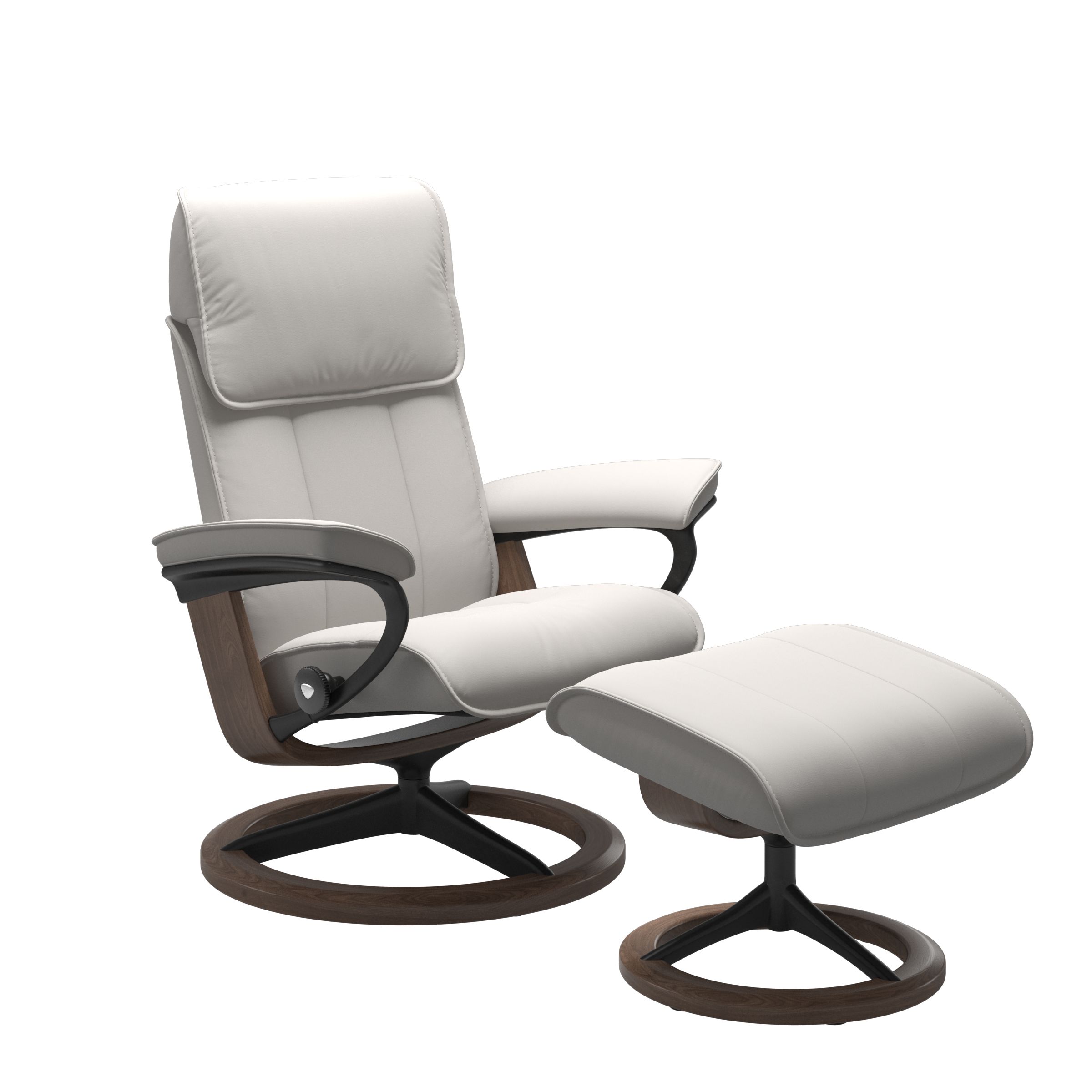 Stressless® Admiral (L) シグニチャー オットマン付 | Recliners