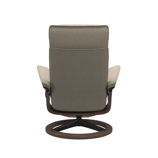 Stressless® Admiral (L) Signature recliner with footstool