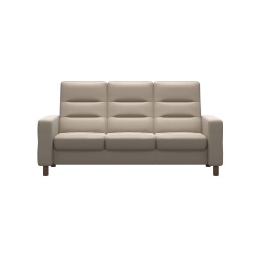 Stressless Wave 3-Seater in Paloma Mushroom