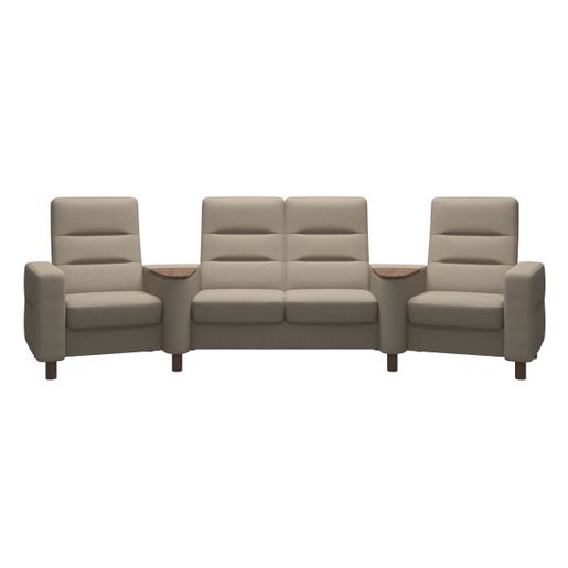 Stressless® Wave (M) Sector-121 med Høj ryg