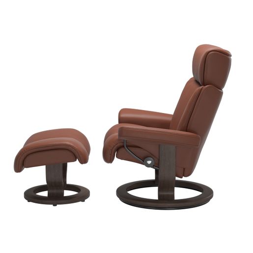 Stressless® Magic (M) Classic fauteuil met voetenbank