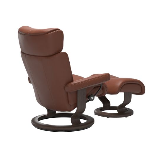Stressless® Magic (M) Classic fauteuil met voetenbank