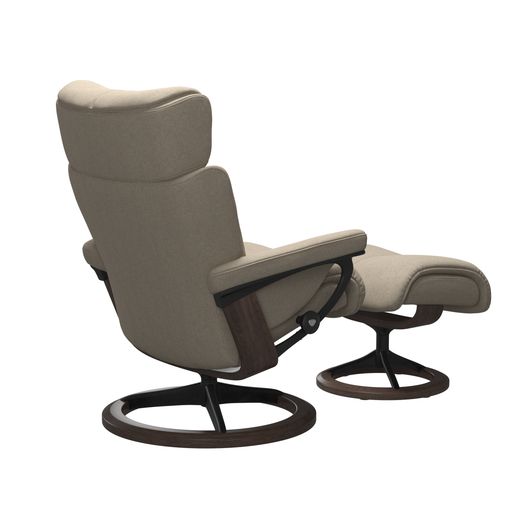 Stressless® Magic (M) Signature lenestol med krakk