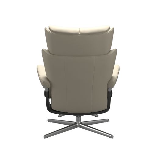 Stressless® Magic (L) Cross Sessel mit Hocker