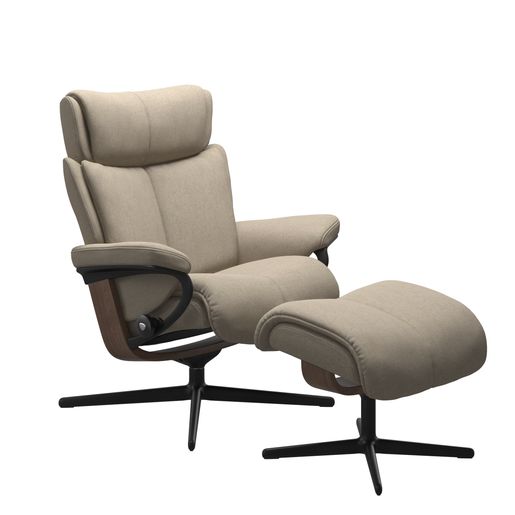 Stressless® Magic (L) Cross avec repose pieds