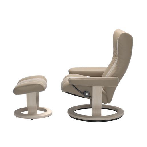 Stressless® Wing (M) Classic Sessel mit Hocker
