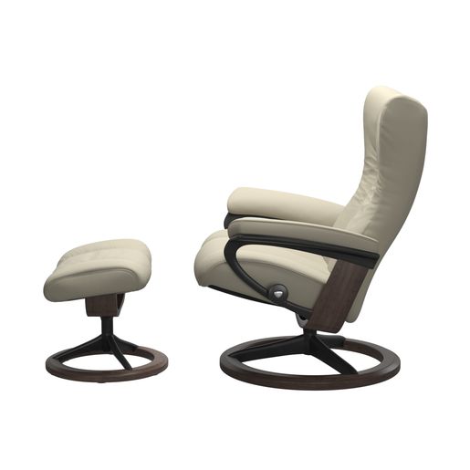 Stressless® Wing (M) Signature Sessel mit Hocker