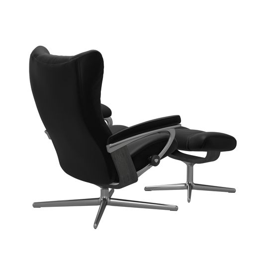 Stressless® Wing (L) Cross Sessel mit Hocker