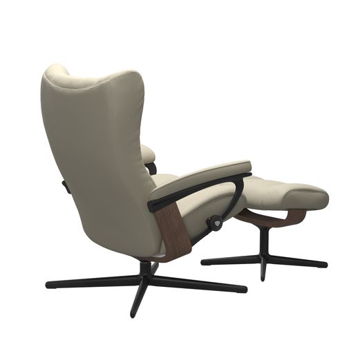 Stressless® Wing (M) Cross Sessel mit Hocker