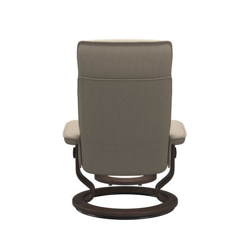 Stressless® Admiral (M) Classic Base Recliner with Ottoman