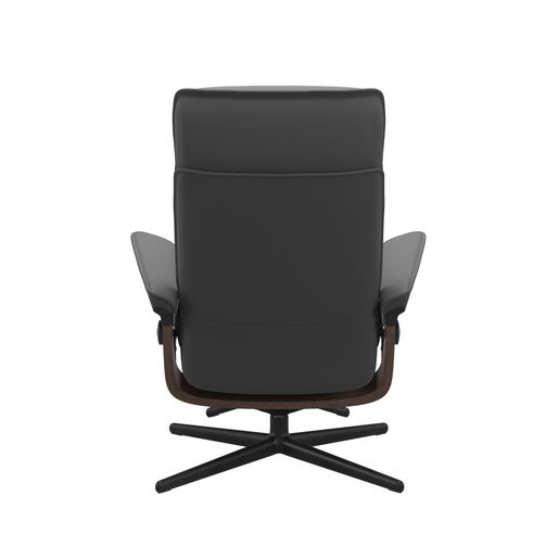 Stressless® Admiral (M) Cross Base Recliner with Ottoman