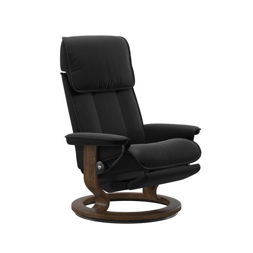 Stressless® Admiral (M) Classic Base Recliner with Power