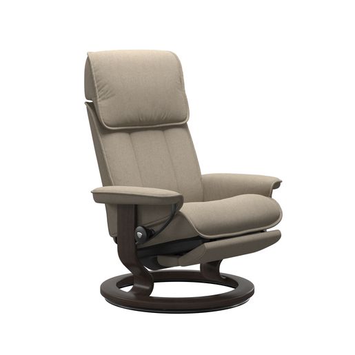Stressless® Admiral (M) Classic Base Recliner with Power
