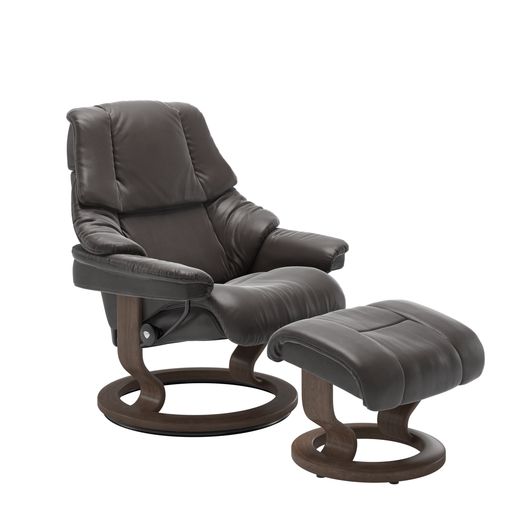 Stressless® Reno (M) Classic fåtölj med pall