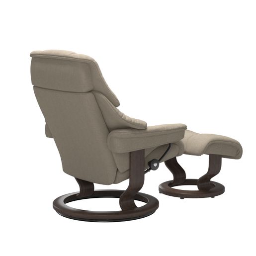 Stressless® Reno (M) Classic lenestol med krakk