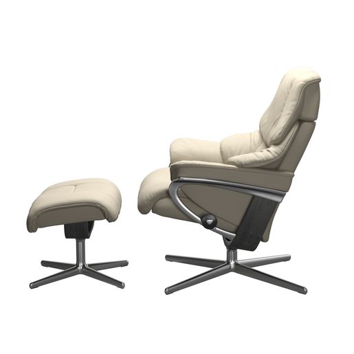 Stressless® Reno (S) Cross Sessel mit Hocker