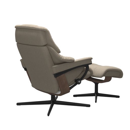 Stressless® Reno (L) Cross lenestol med krakk
