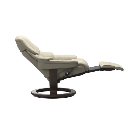 Stressless® Reno (M) 經典木質底座_電動款舒適椅