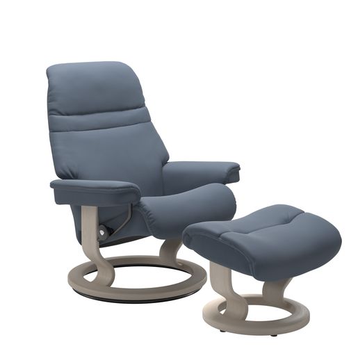 Stressless® Sunrise (M) Classic fauteuil met voetenbank