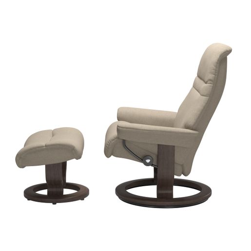 Stressless® Sunrise (M) Classic lenestol med krakk