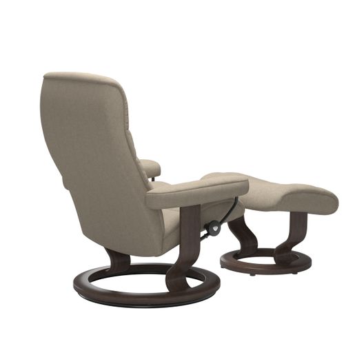 Stressless® Opal (M) Classic lænestol med skammel