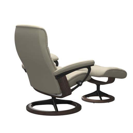 Stressless® Opal (M) Signature fåtölj med pall