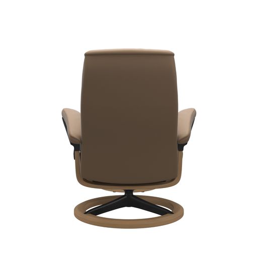 Stressless® Opal (M) Signature Base Recliner with Ottoman