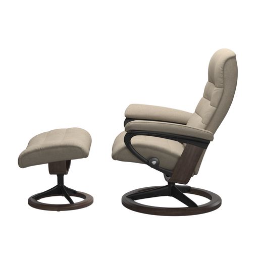 Stressless® Opal (M) Signature lenestol med krakk