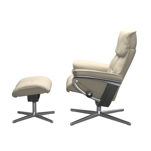 Stressless® Ruby (S) Cross Sessel mit Hocker