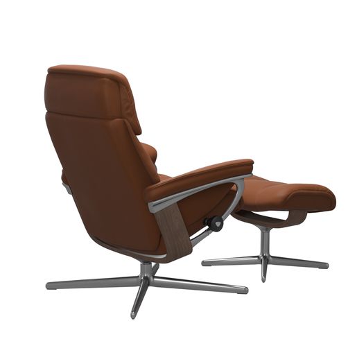 Stressless® Ruby (M) Cross Sessel mit Hocker