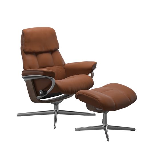 Stressless® Ruby (M) Cross Sessel mit Hocker