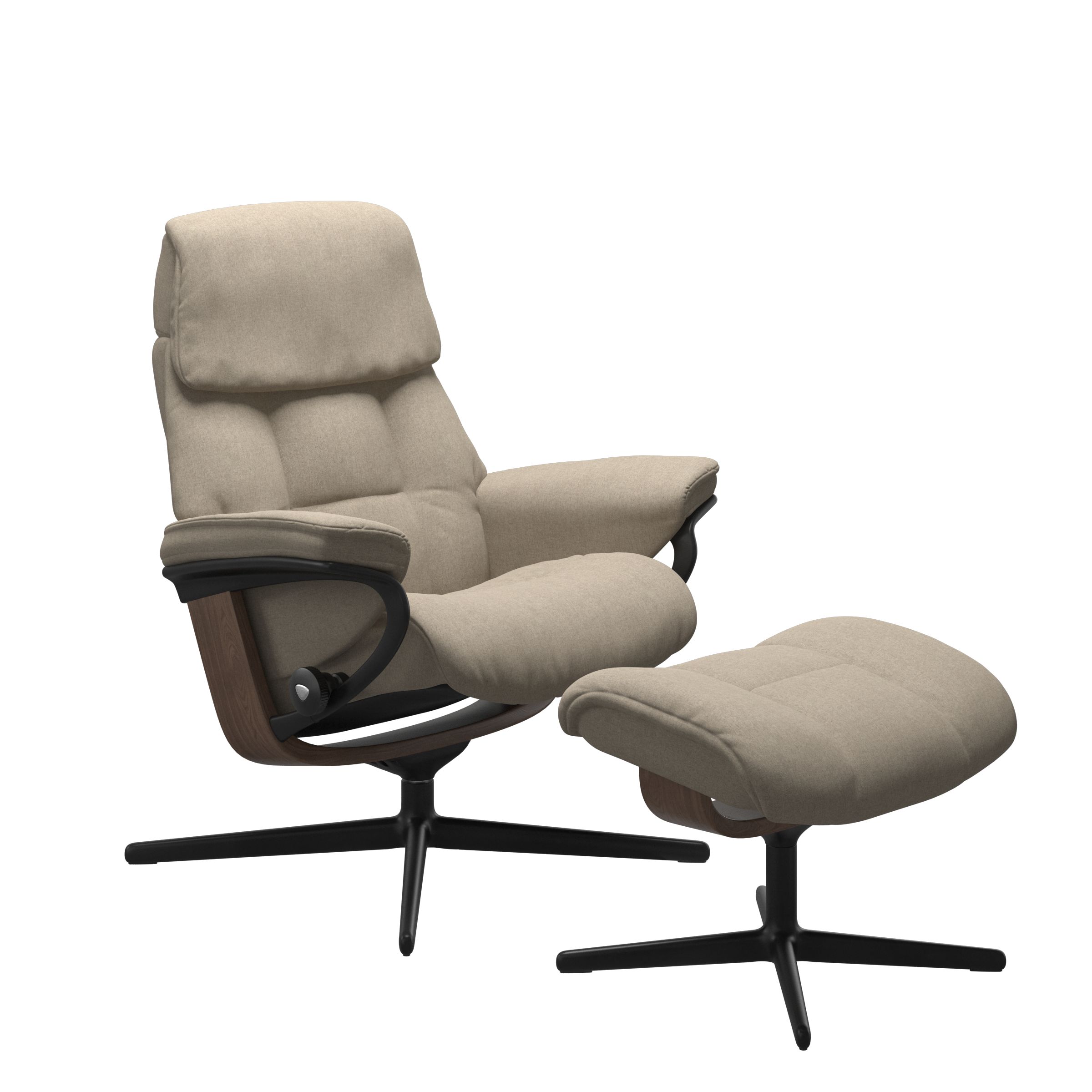 Stressless® Ruby (L) クロス オットマン付