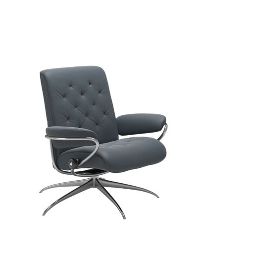 Stressless Metro Hvilestol med lav rygg | Stressless® Stol Metropolitan med armlene | Møbelserie Metropolitan