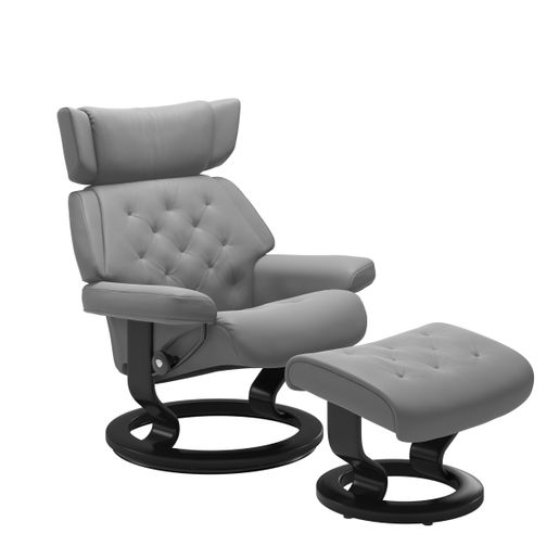 Stressless® Skyline (M) Classic fauteuil met voetenbank