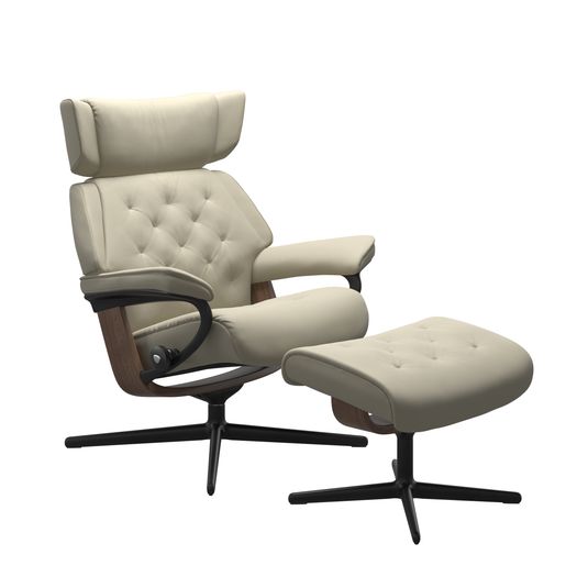 Stressless® Skyline (M) Cross avec pouf