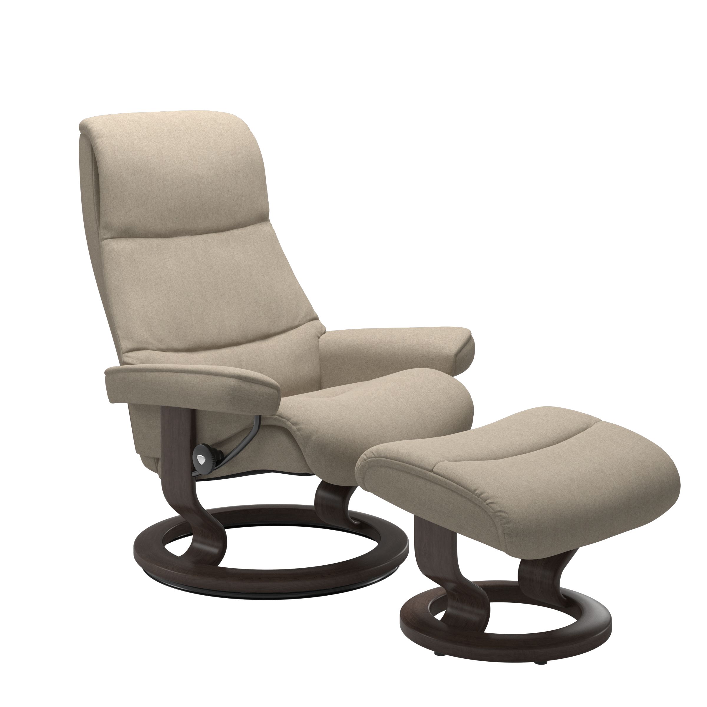 Stressless® View (L) クラシック オットマン付 | Recliners