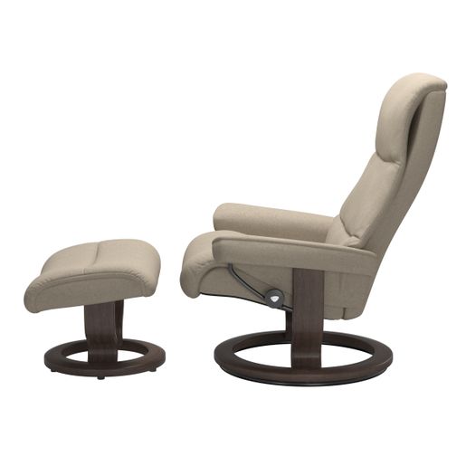 Stressless® View (M) Classic lenestol med krakk