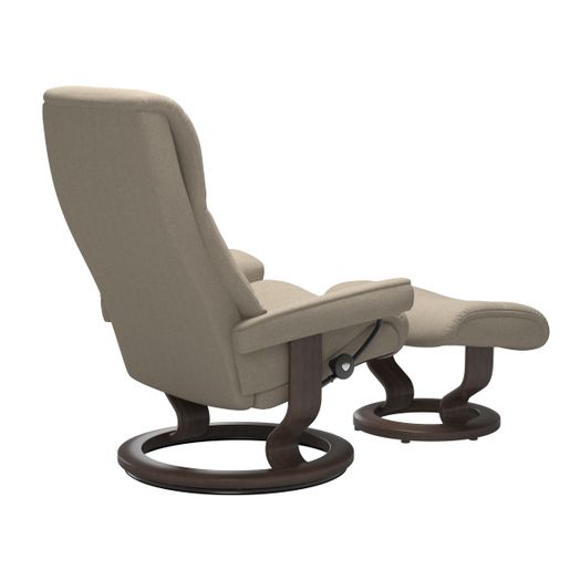 Stressless® View (M) Classic lenestol med krakk