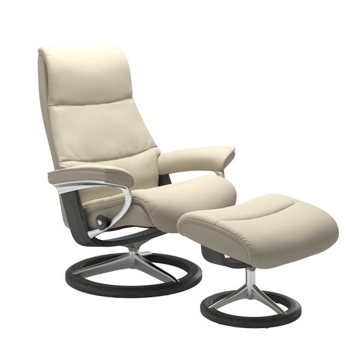 Stressless® View (M) Signature fauteuil met voetenbank