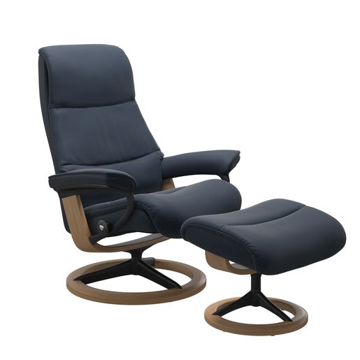 Stressless® View (M) Signature fauteuil met voetenbank