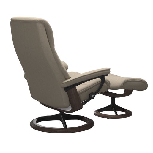 Stressless® View (M) Signature lenestol med krakk