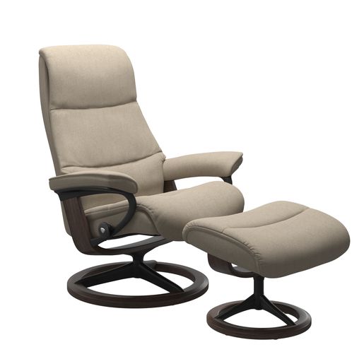 Stressless® View (M) Signature Sessel mit Hocker
