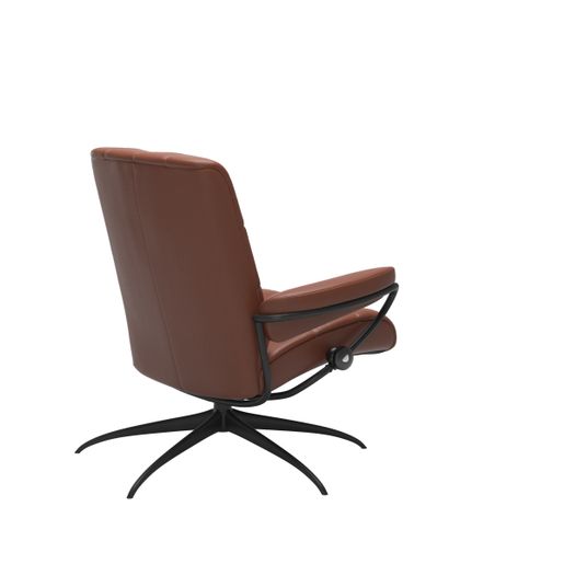 Stressless® London Star Base Recliner with Low Back