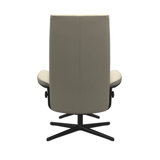 Stressless® London Cross Sessel mit Hocker hohe Rückenlehne