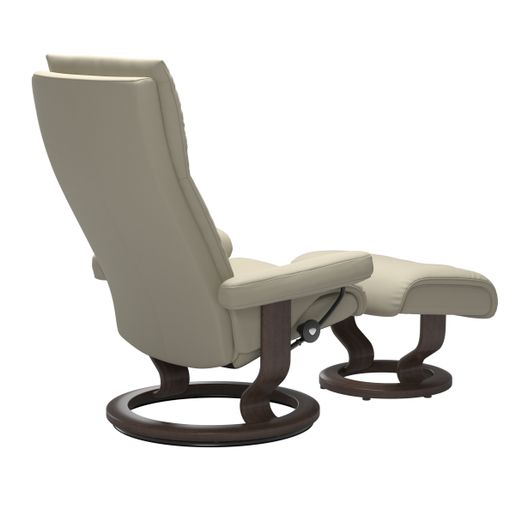 Stressless® Aura (S) Classic lenestol med krakk