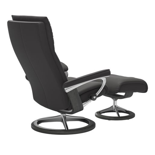 Stressless® Aura (M) Signature avec pouf