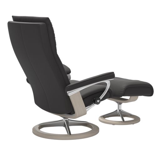 Stressless® Aura (M) Signature avec pouf
